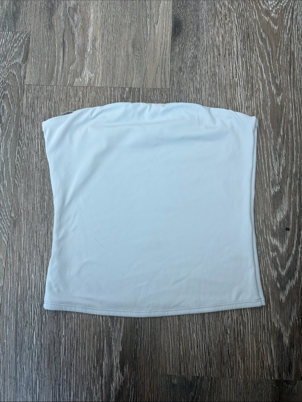 Garage light blue Strapless Tube Top